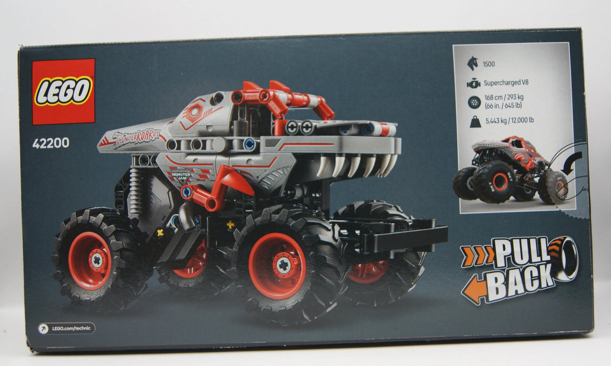 LEGO Technic 42200 Monster Jam ThunderROARus Pull-Back 232 Teile OVP 2025