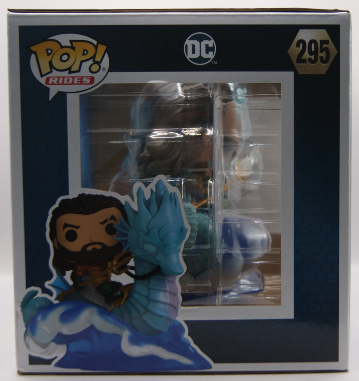 Funko Pop! Rides Deluxe 295 Aquaman & Storm XXL ca. 15 cm DC OVP