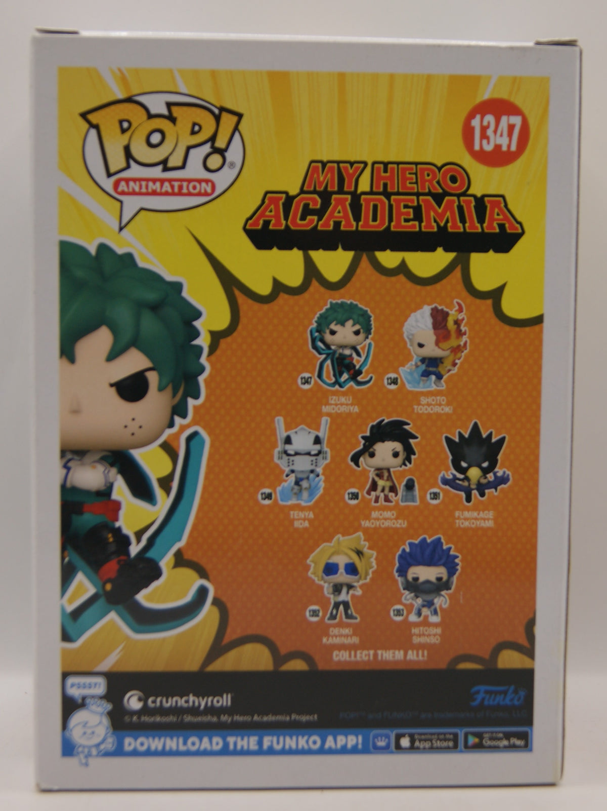 Funko Pop! My Hero Academia Izuku Midoriya #1347 Anime Vinyl Figur OVP