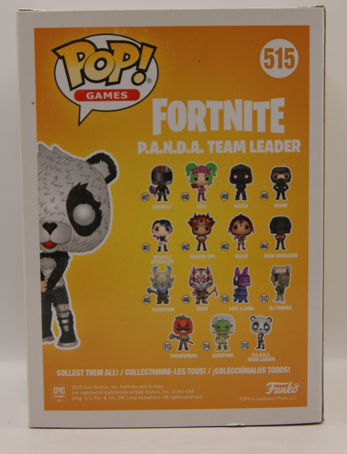 Funko Pop! Games Fortnite P.A.N.D.A. Team Leader #515 Vinyl Figur OVP