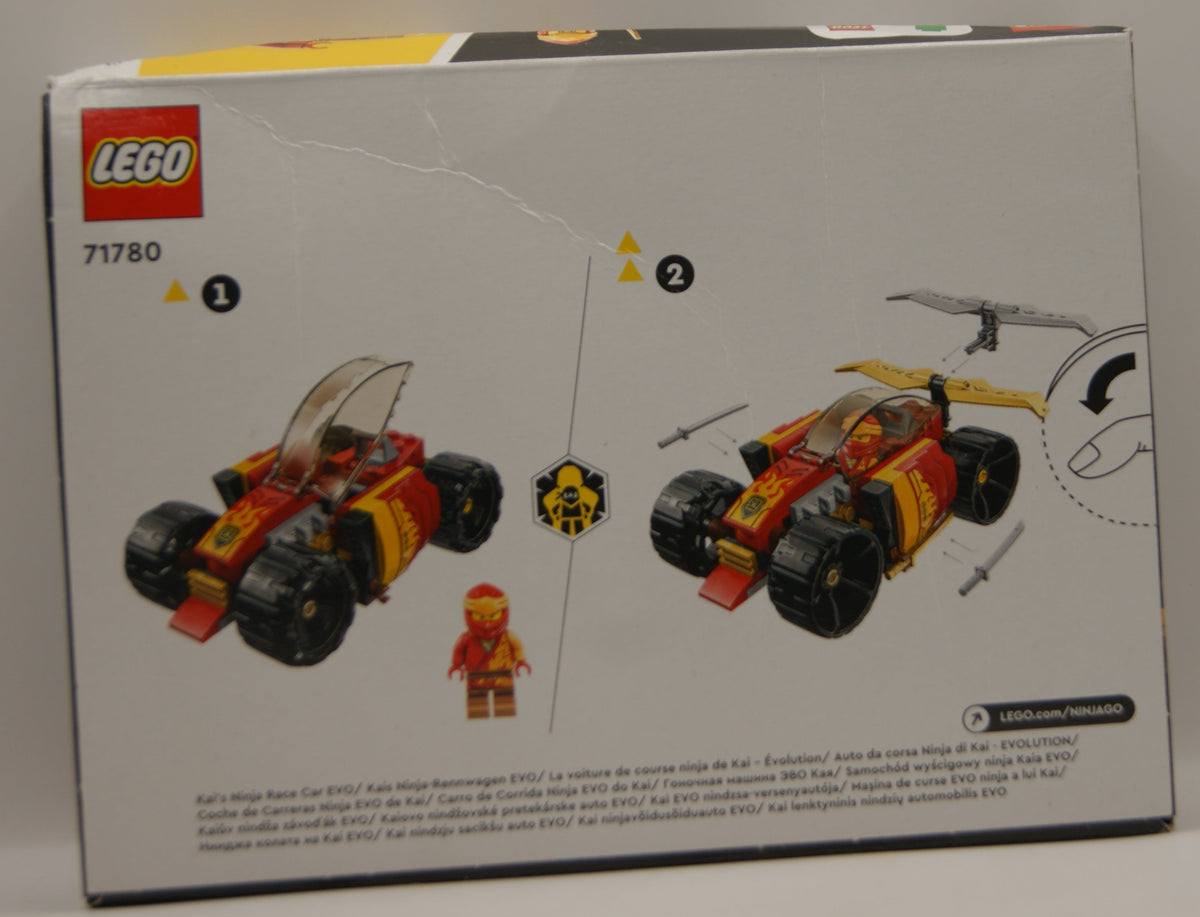 LEGO NINJAGO 71780 Kais Ninja-Rennwagen EVO 94 Teile Kai Minifigur Neu OVP