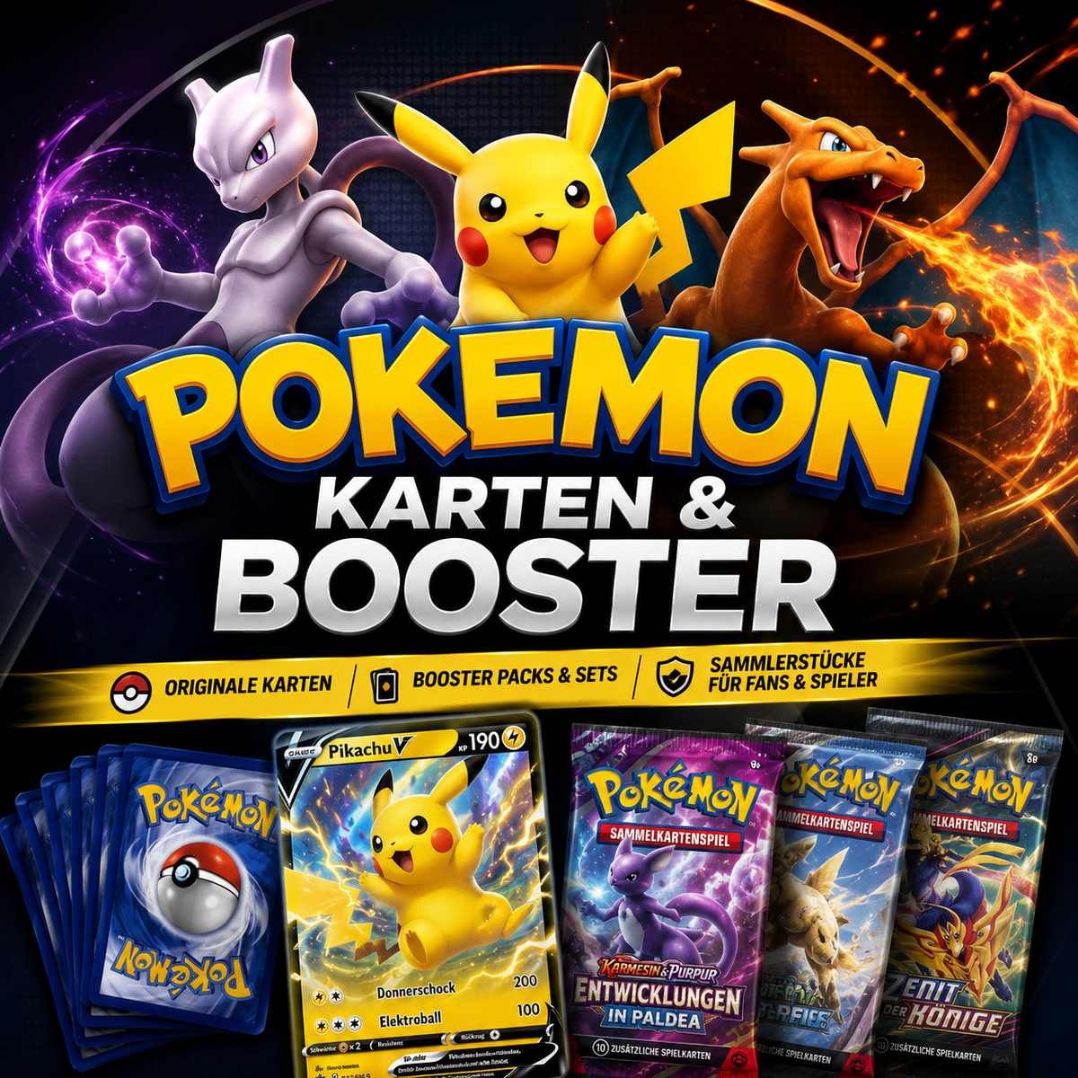 Pokemon Karten & Booster