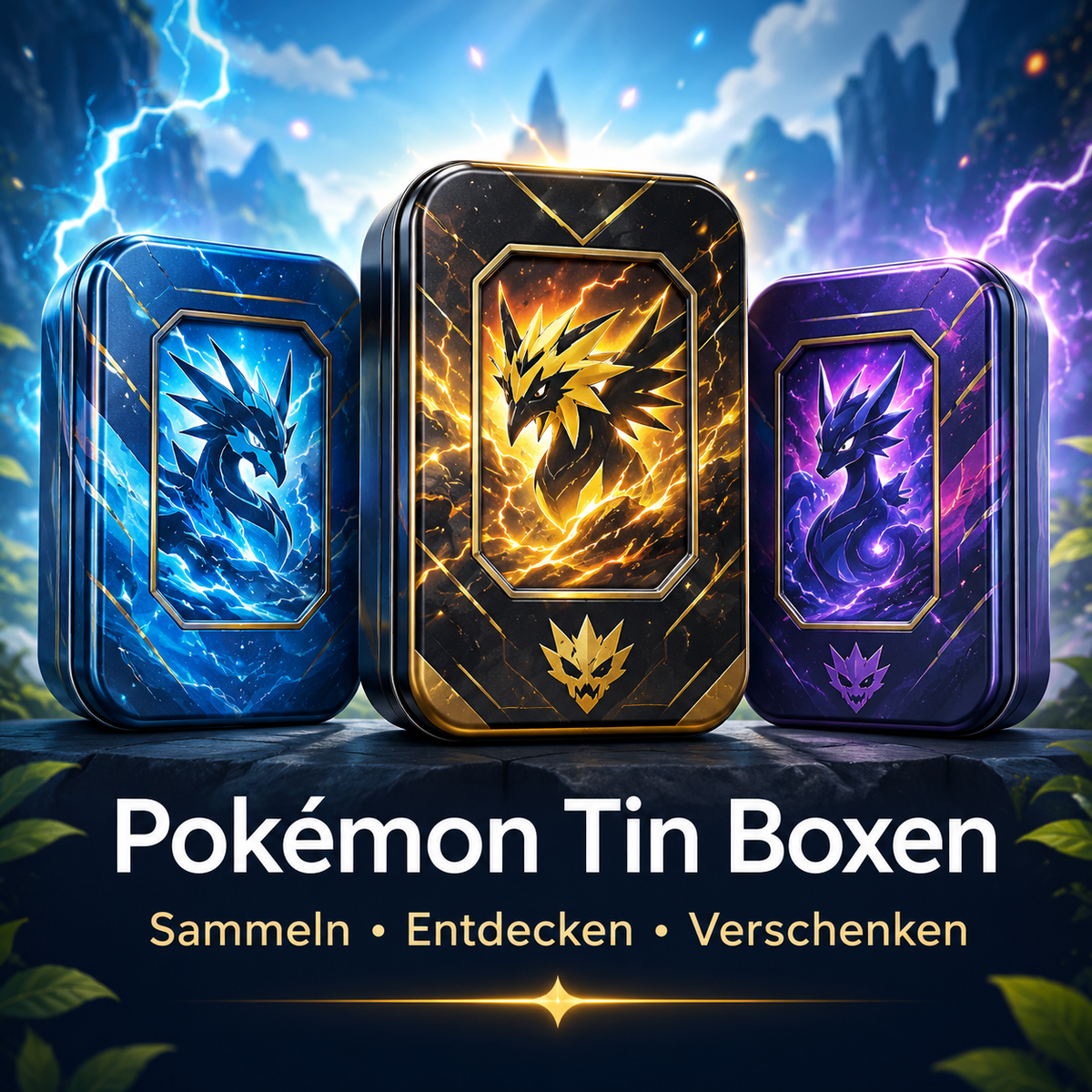 Pokemon Tin Boxen