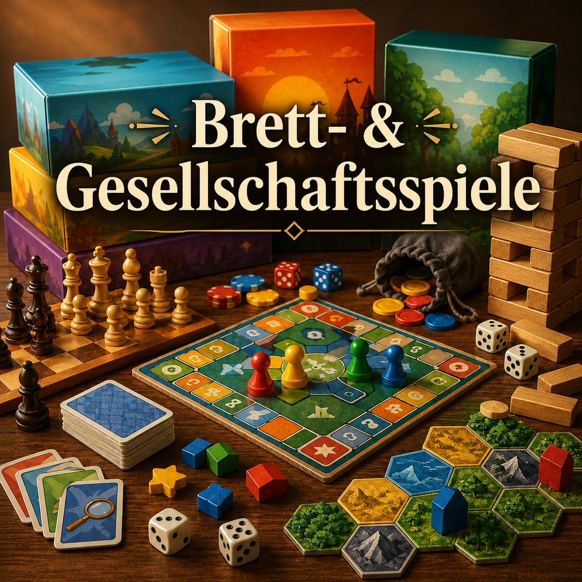 Brett und Gesellschaftsspiele