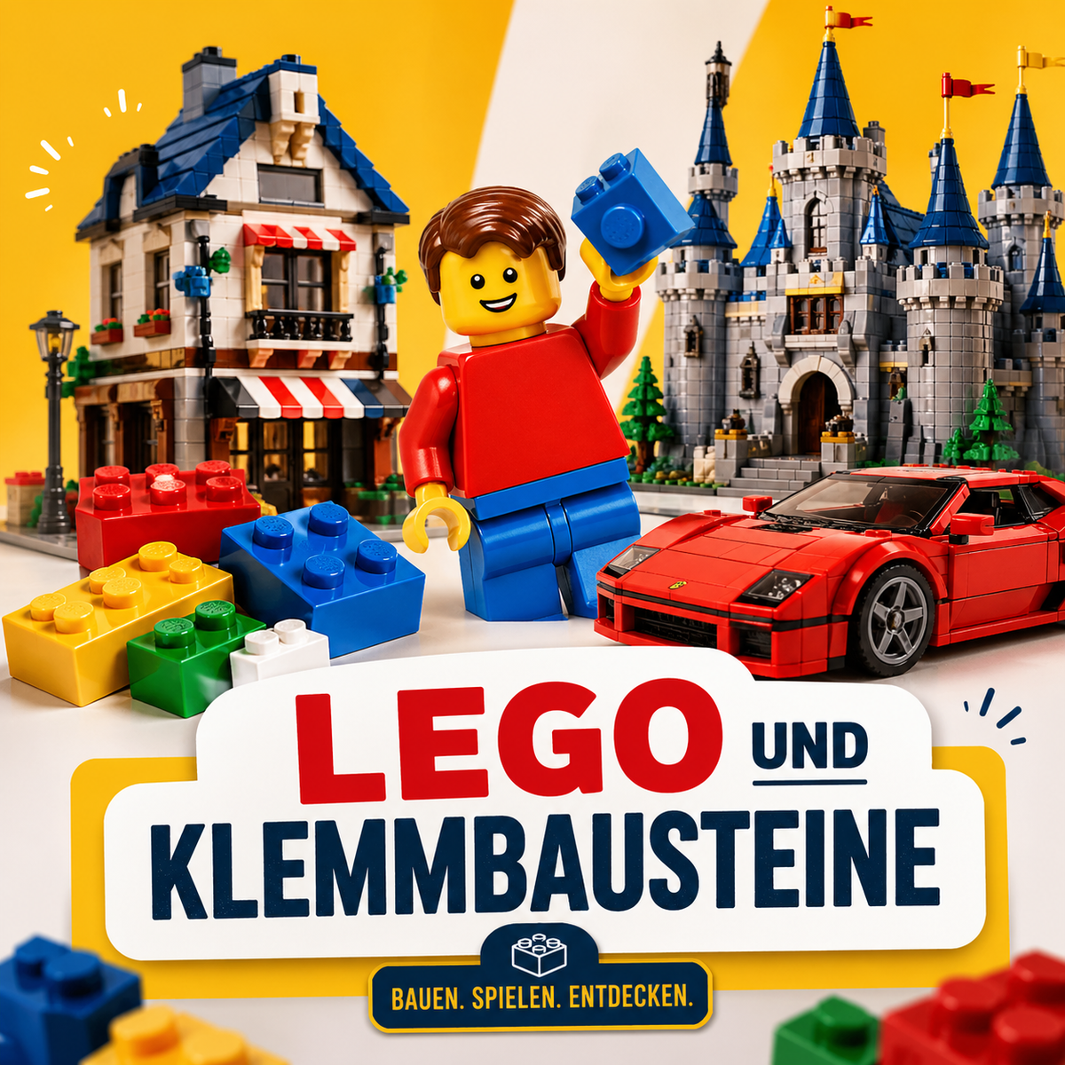 Lego und Klemmbausteine