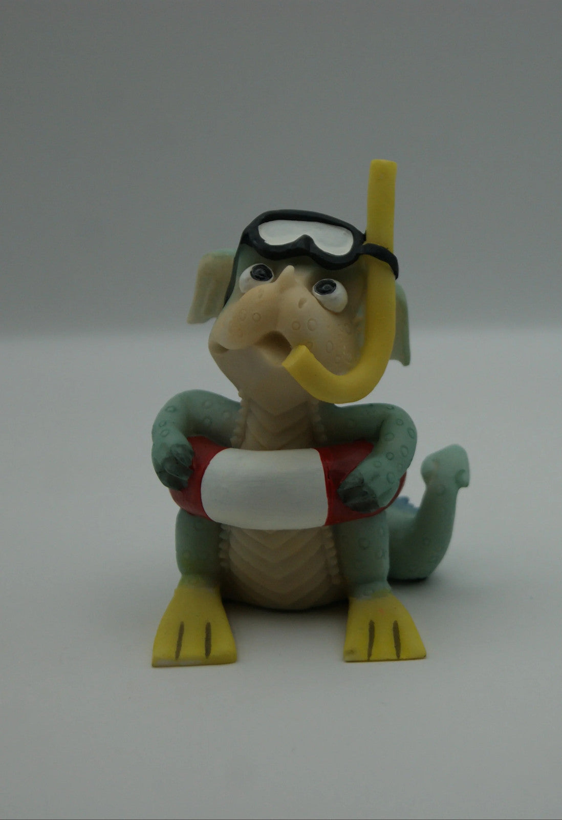 Funny Dragons Taucher Schnorchel Drache 8,5 cm D716 Figur mit OVP