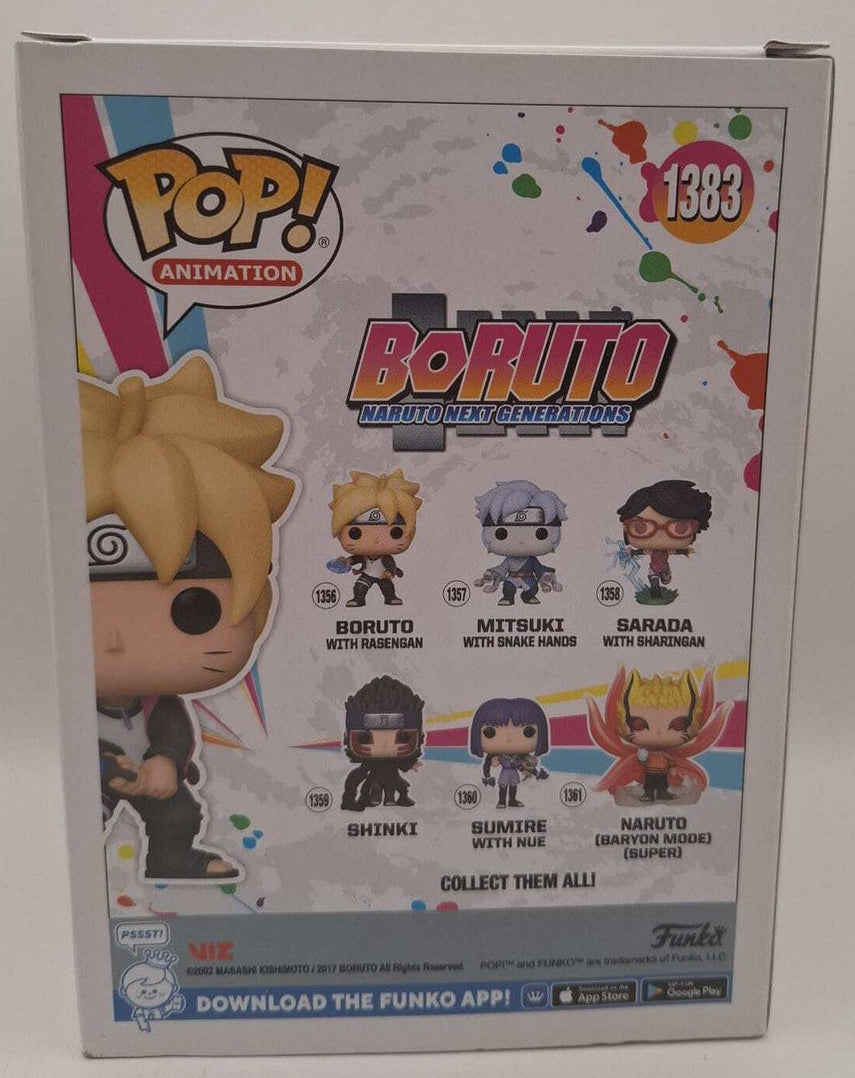 Funko Pop Boruto with Chakra Blade #1383 AAA Anime Exclusive Neu OVP