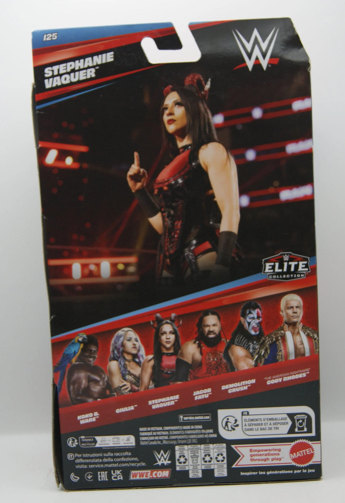 WWE Elite Collection Series 125 Stephanie Vaquer Mattel Actionfigur 15 cm OVP