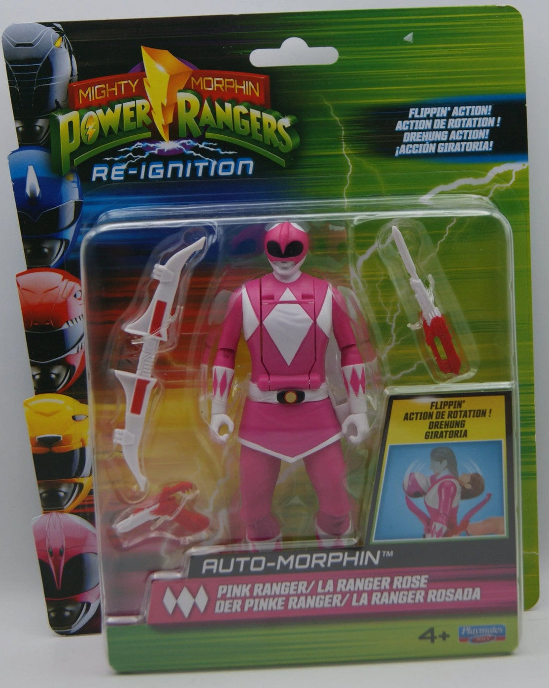 Mighty Morphin Power Rangers Re-Ignition Pink Ranger Auto-Morphin Playmates OVP