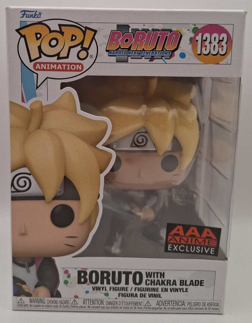 Funko Pop Boruto with Chakra Blade #1383 AAA Anime Exclusive Neu OVP