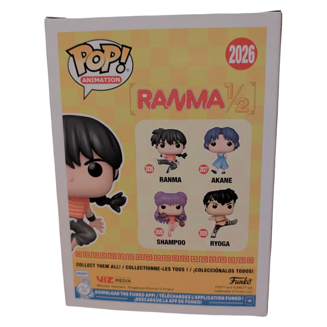 Funko Pop! Animation Ranma 1/2 Ranma #2026 Vinyl Figur Anime Neu OVP