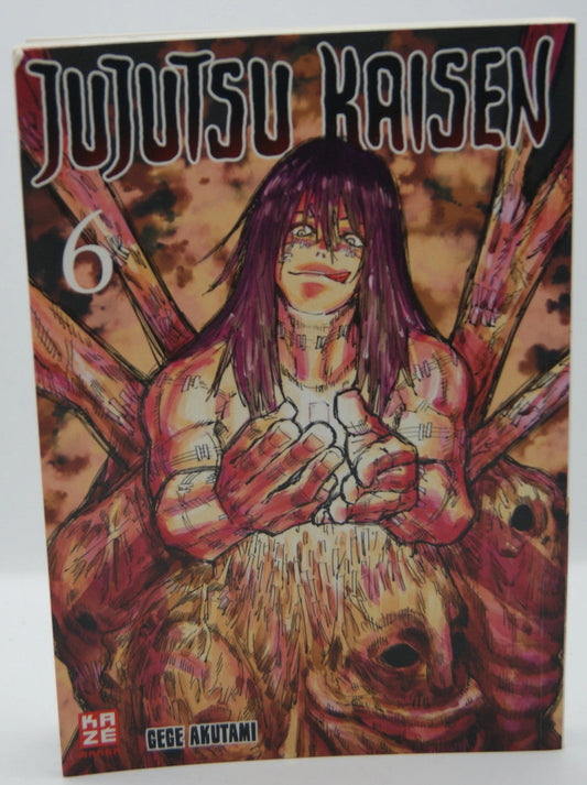 Jujutsu Kaisen Manga Set Band 1, 3 & 6 Gege Akutami KAZÉ Deutsch