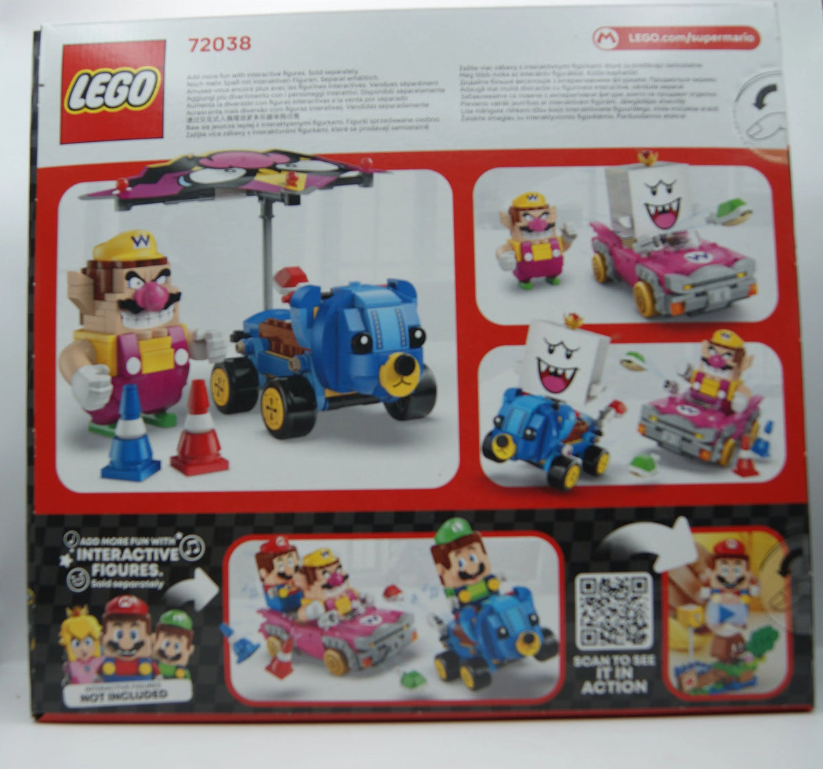 LEGO Super Mario 72038 Mario Kart Wario & König Buu Huu 512 Teile NEU OVP EOL
