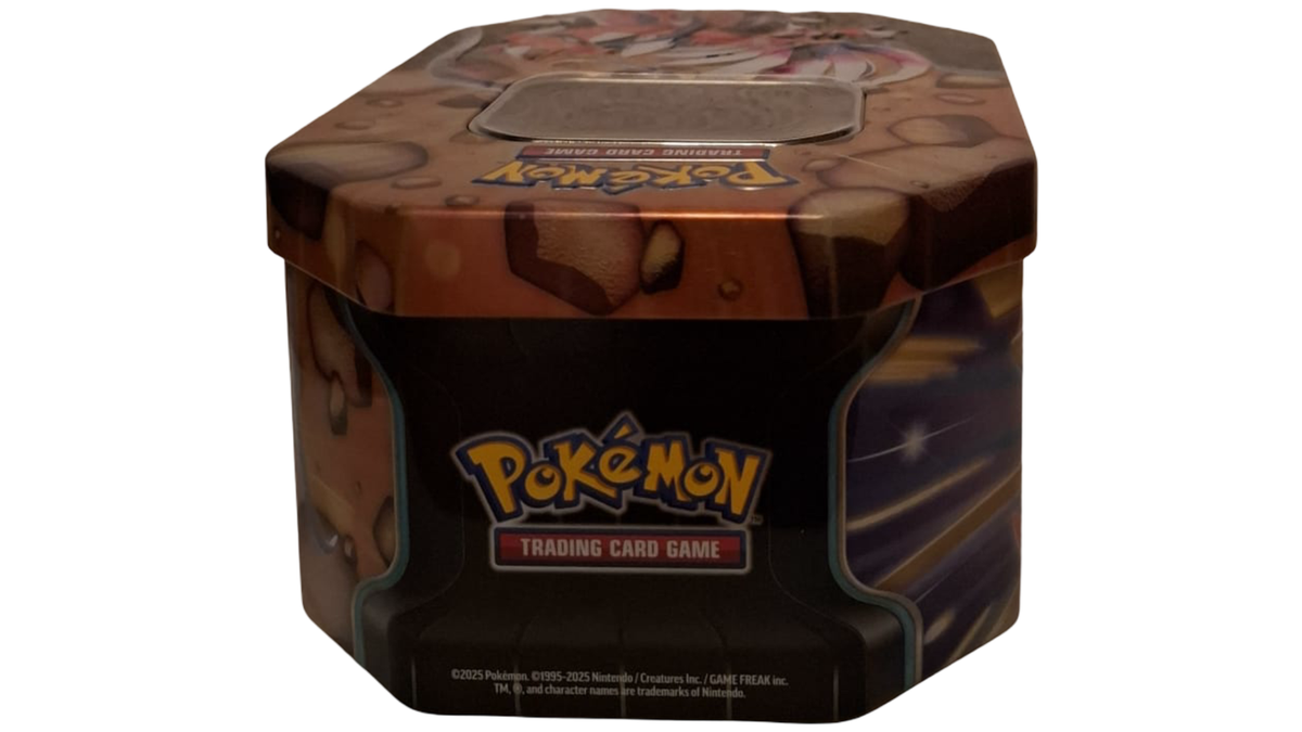 Pokémon Koraidon Tin Box gefüllt – 25 Karten inkl. 5 Holo/Reverse + Schlüsselanh