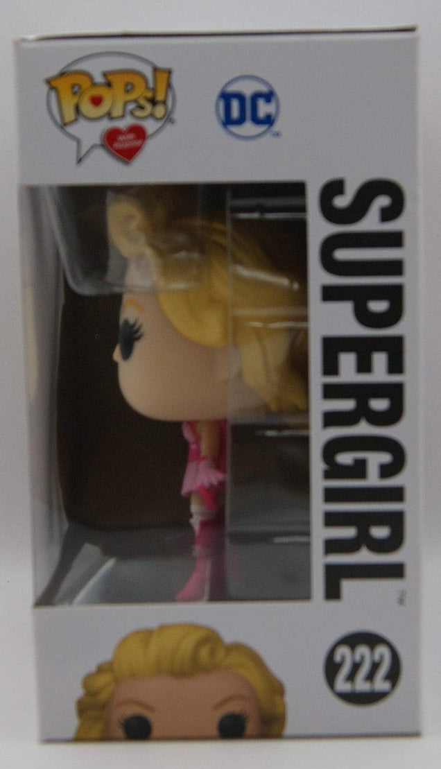 Funko Pop! DC Bombshells Supergirl #222 Breast Cancer Awareness BCRF OVP