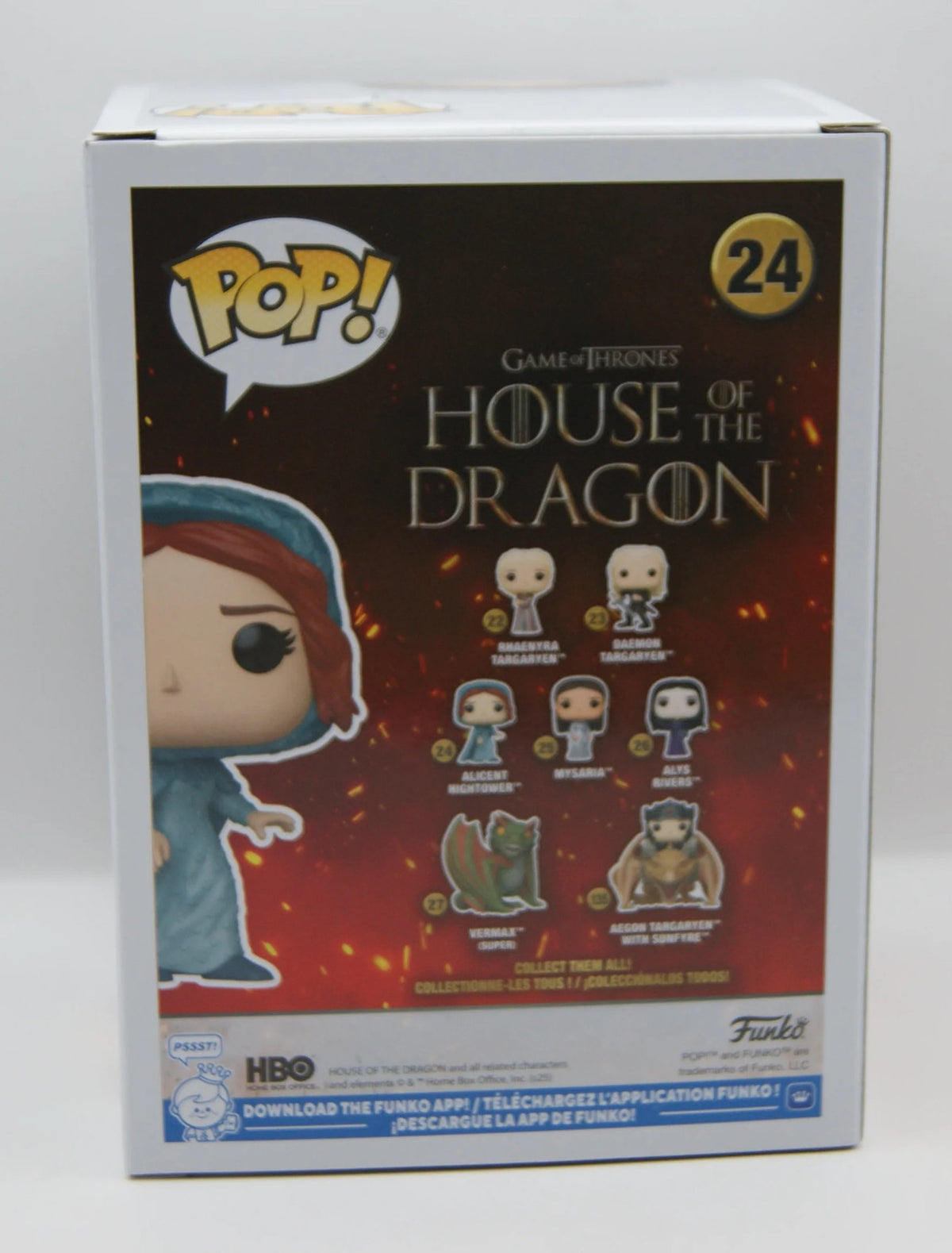 unko Pop! House of the Dragon Alicent Hightower  Game of Thrones Vinyl Figur OVP