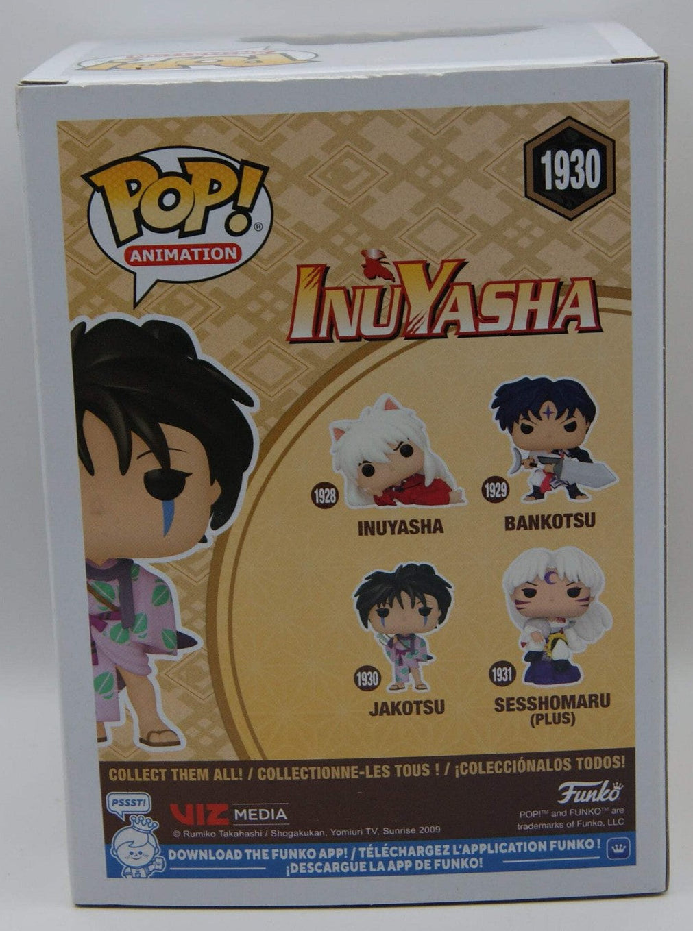 Funko POP! Animation 1930 Jakotsu InuYasha Anime Vinyl Figur OVP