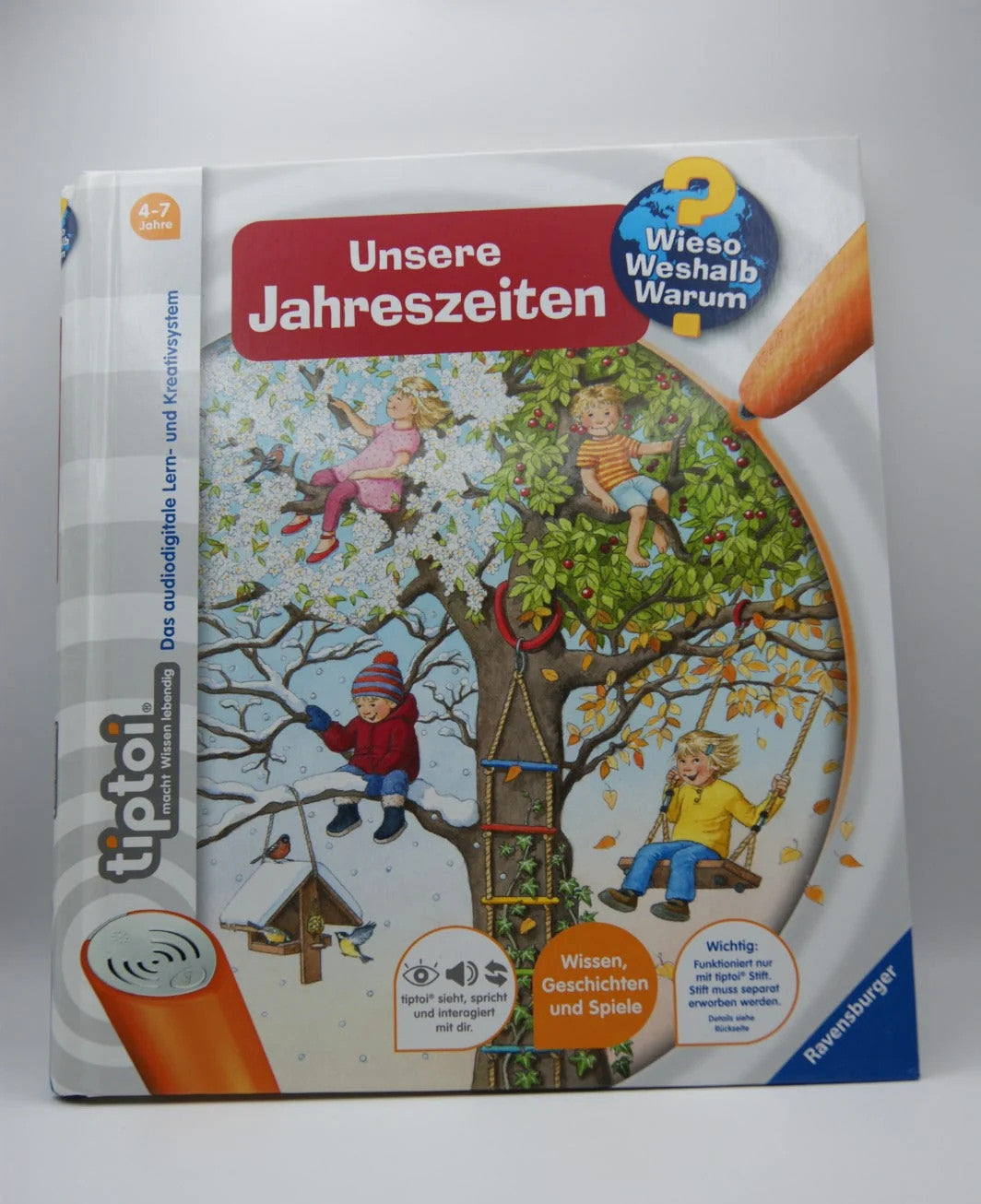 Ravensburger tiptoi Unsere Jahreszeiten Wieso Weshalb Warum 4-7 Jahre Buch