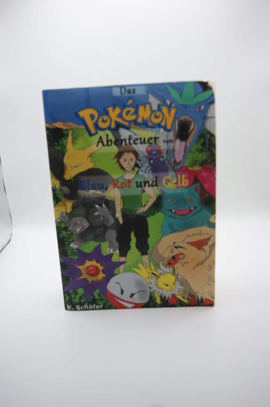 Das Pokémon-Abenteuer von Blau Rot und Gelb Karl Schäfer Taschenbuch 2018