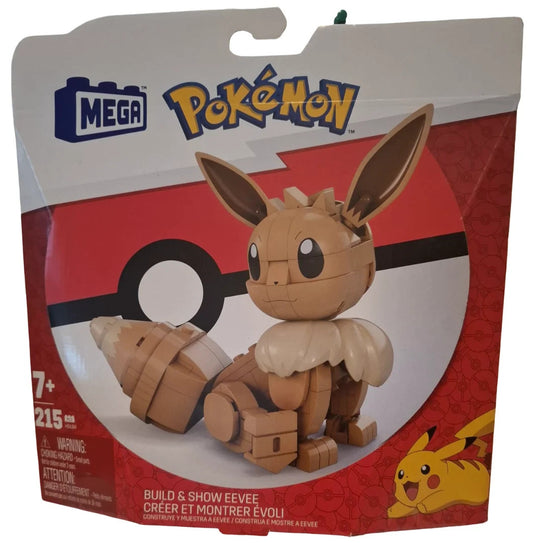 MEGA Pokémon Build & Show Evoli  215 Teile Klemmbausteinfigur  Neu & OVP