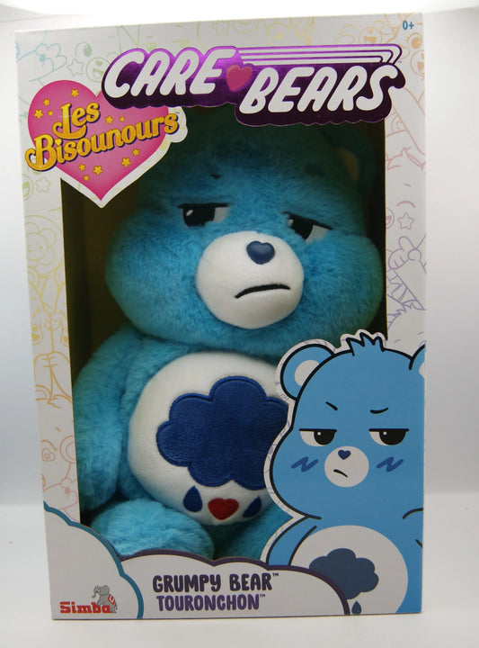 Care Bears Grumpy Bear Touronchon Simba Plüschbär 35 cm in Geschenkbox OVP