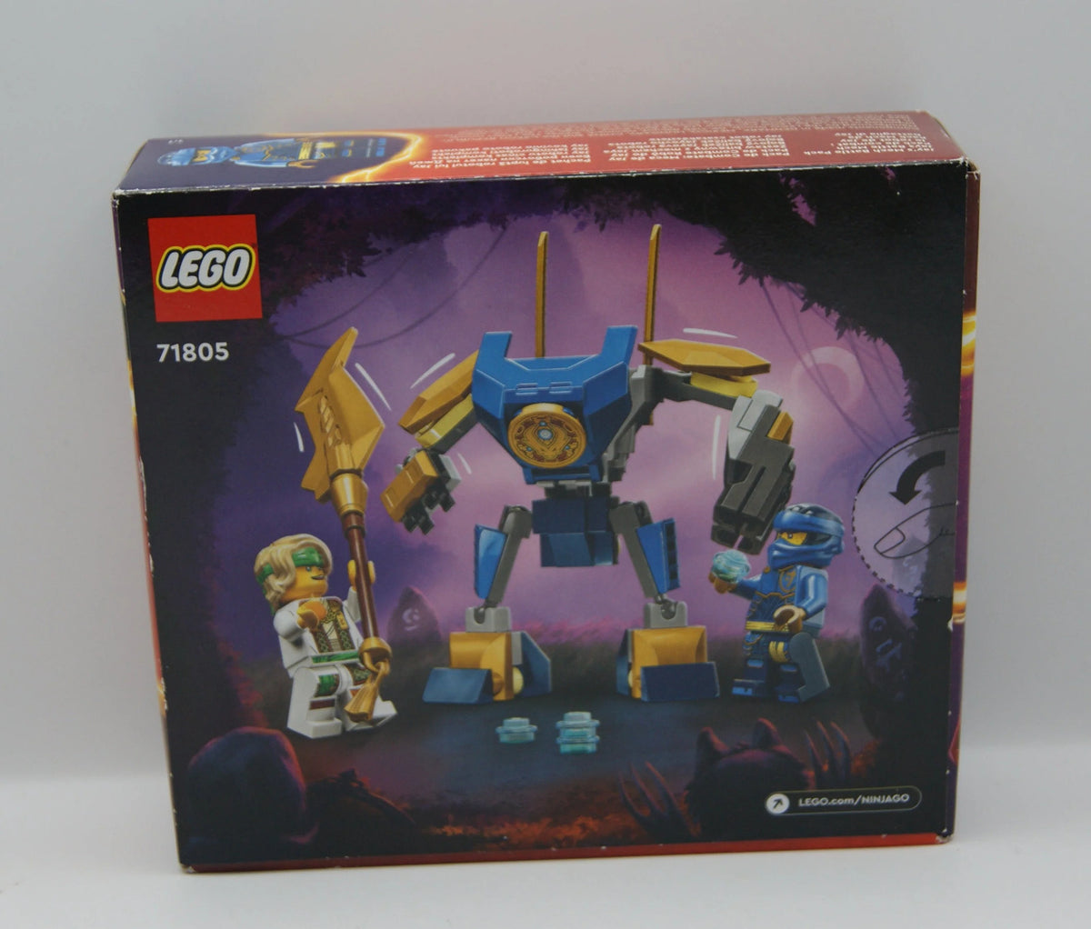 LEGO NINJAGO 71805 Jays Battle Mech 4 Minifiguren Dragons Rising Neu OVP