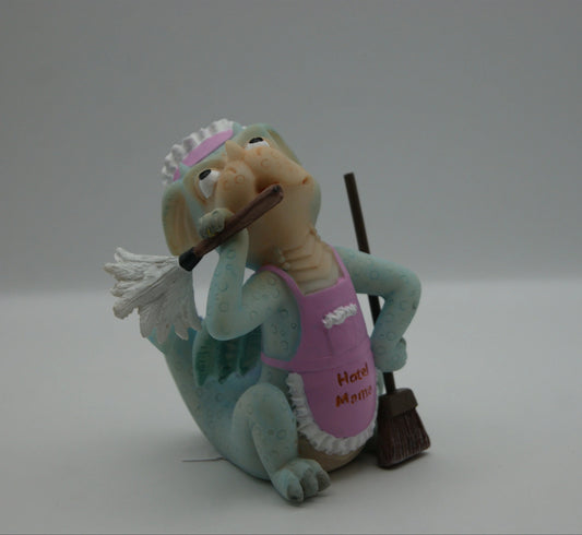 Funny Dragon Hotel Mama Drachenfigur 11 cm MC133046 mit OVP Deko Sammelfigur