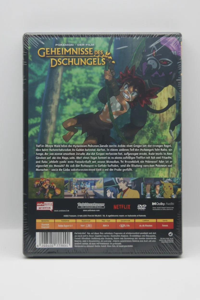 Pokémon Der Film Geheimnisse des Dschungels DVD NEU OVP Sealed Deutsch FSK 6