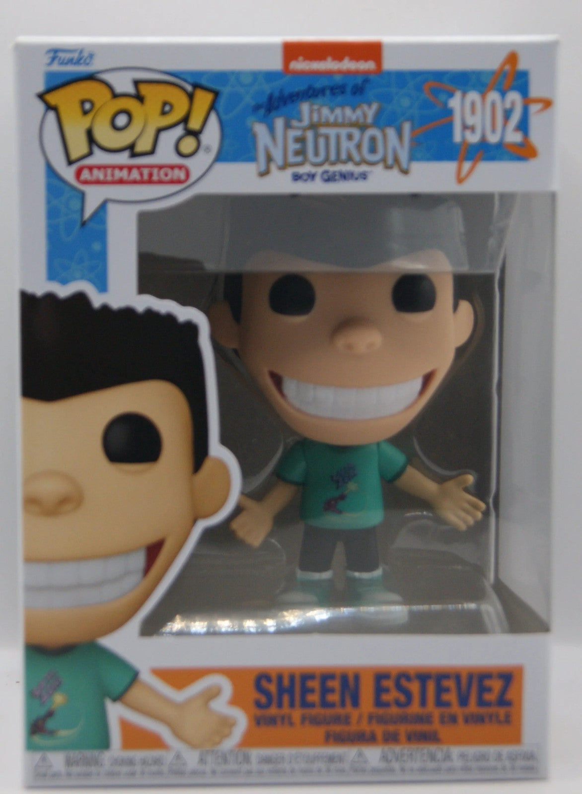 Funko Pop! Animation Jimmy Neutron Sheen Estevez #1902 Nickelodeon Vinyl Figur