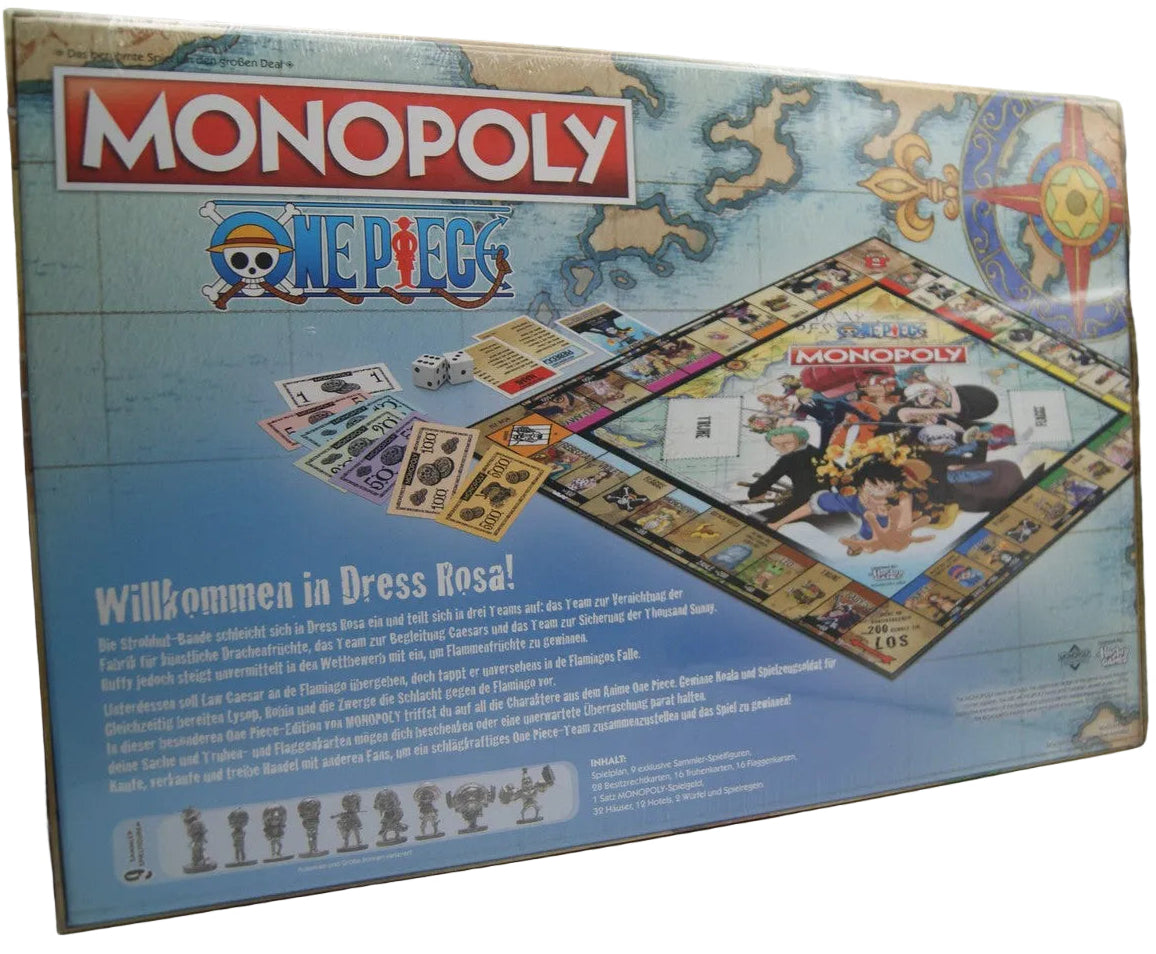Monopoly One Piece Winning Moves Brettspiel Deutsch Anime Manga Neu OVP
