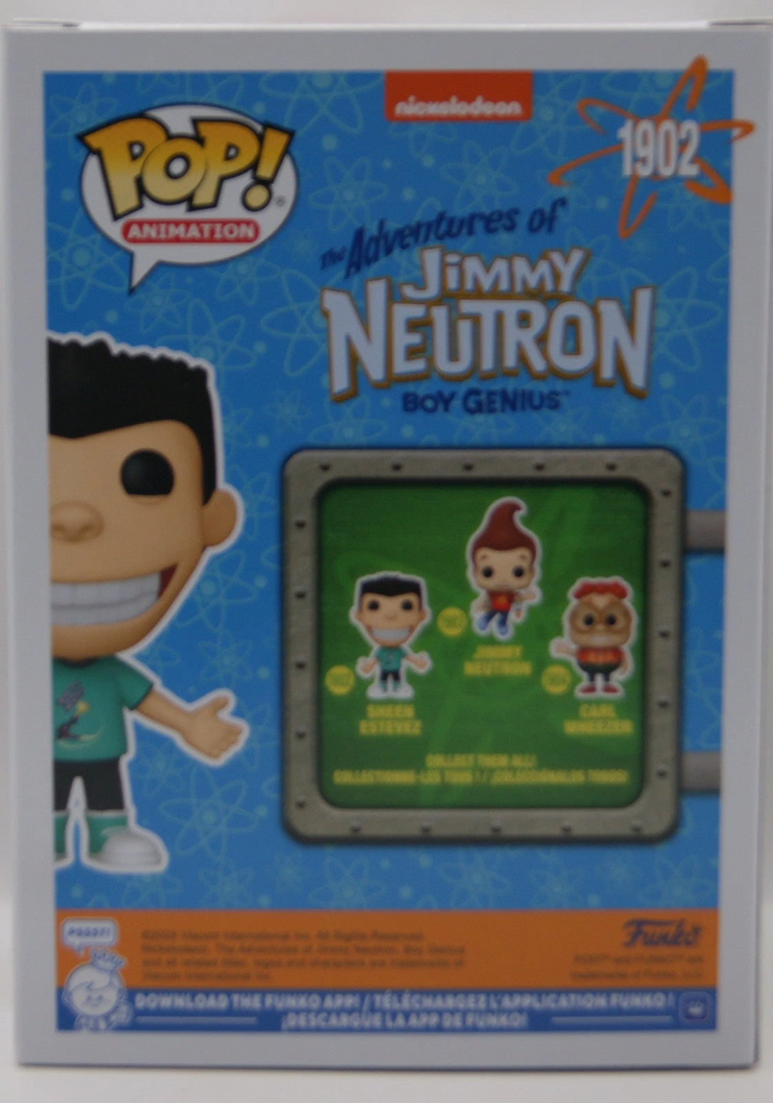 Funko Pop! Animation Jimmy Neutron Sheen Estevez #1902 Nickelodeon Vinyl Figur