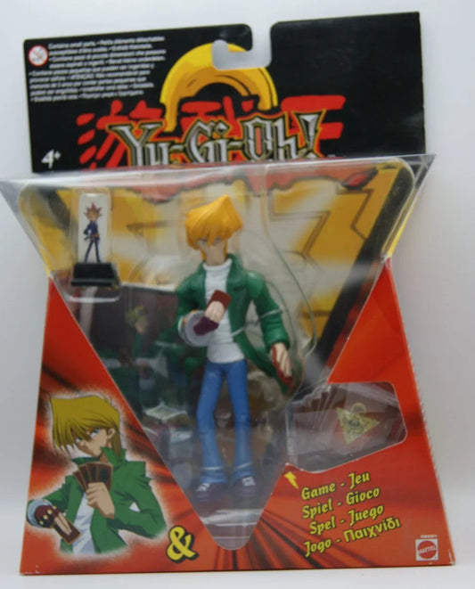 Yu-Gi-Oh! Joey Wheeler Figur & Spiel Mattel 2002 Vintage OVP selten