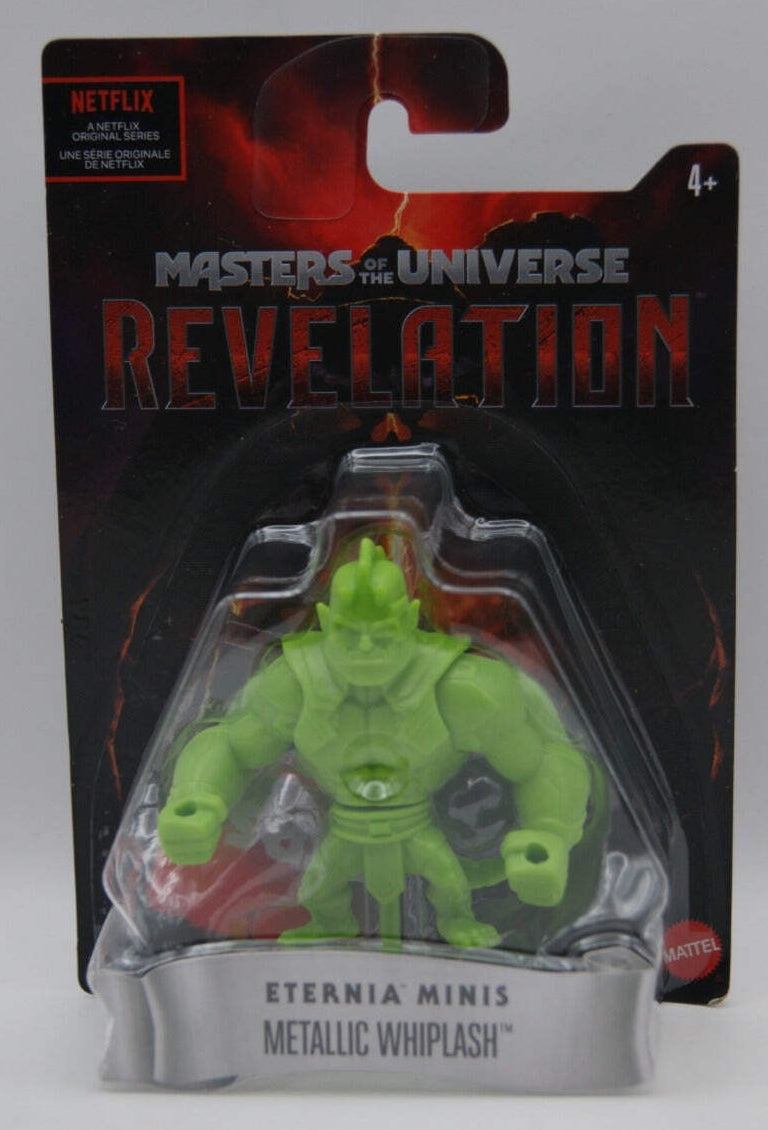 Mattel MOTU Revelation Eternia Minis Metallic Whiplash Figur Neu OVP