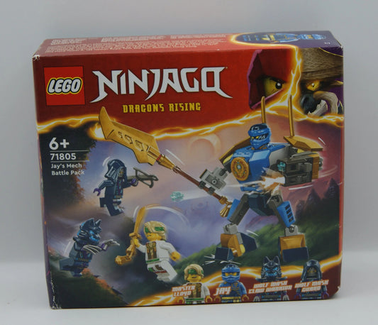 LEGO NINJAGO 71805 Jays Battle Mech 4 Minifiguren Dragons Rising Neu OVP