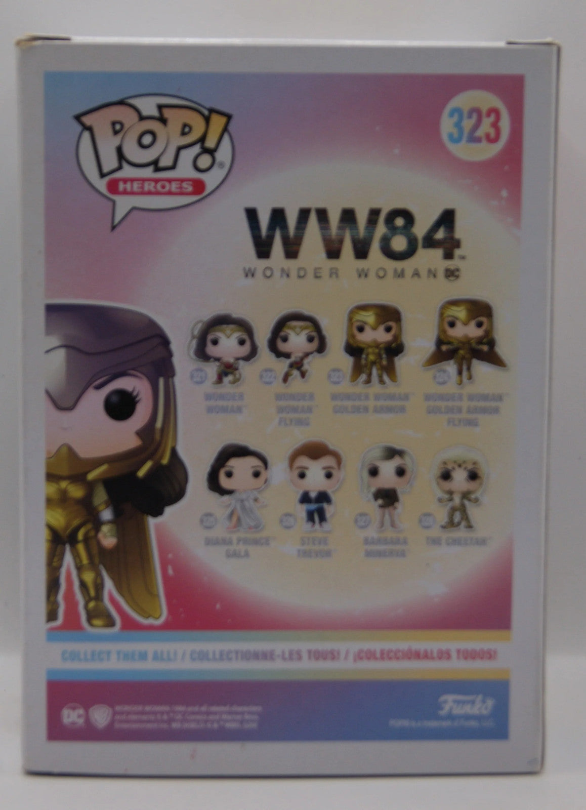 Funko Pop! Heroes Wonder Woman 1984 Golden Armor #323 DC WW84 Vinyl Figur OVP