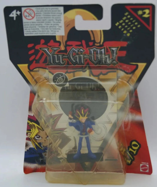 Yu-Gi-Oh! Yugi Mini-Figur Series 2 Mattel 2002 mit Holo-Stein OVP Vintage