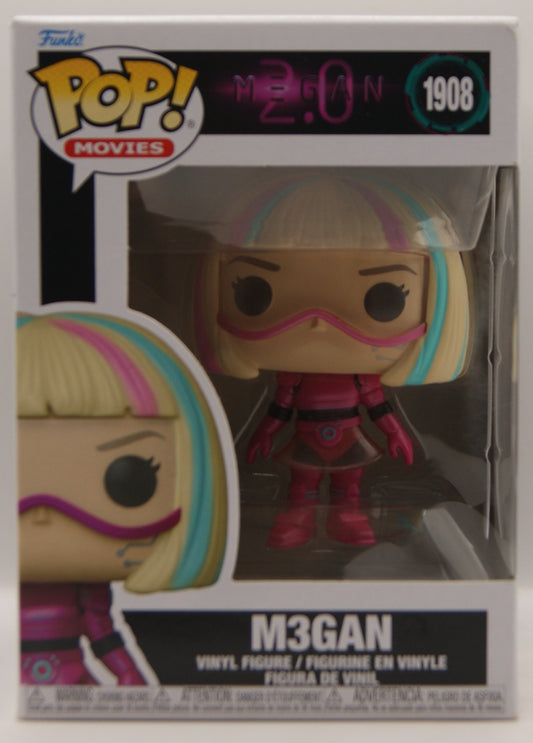 Funko Pop! Movies M3GAN 2.0 M3GAN #1908 Pink Suit Cyberpunk Vinyl Figur OVP