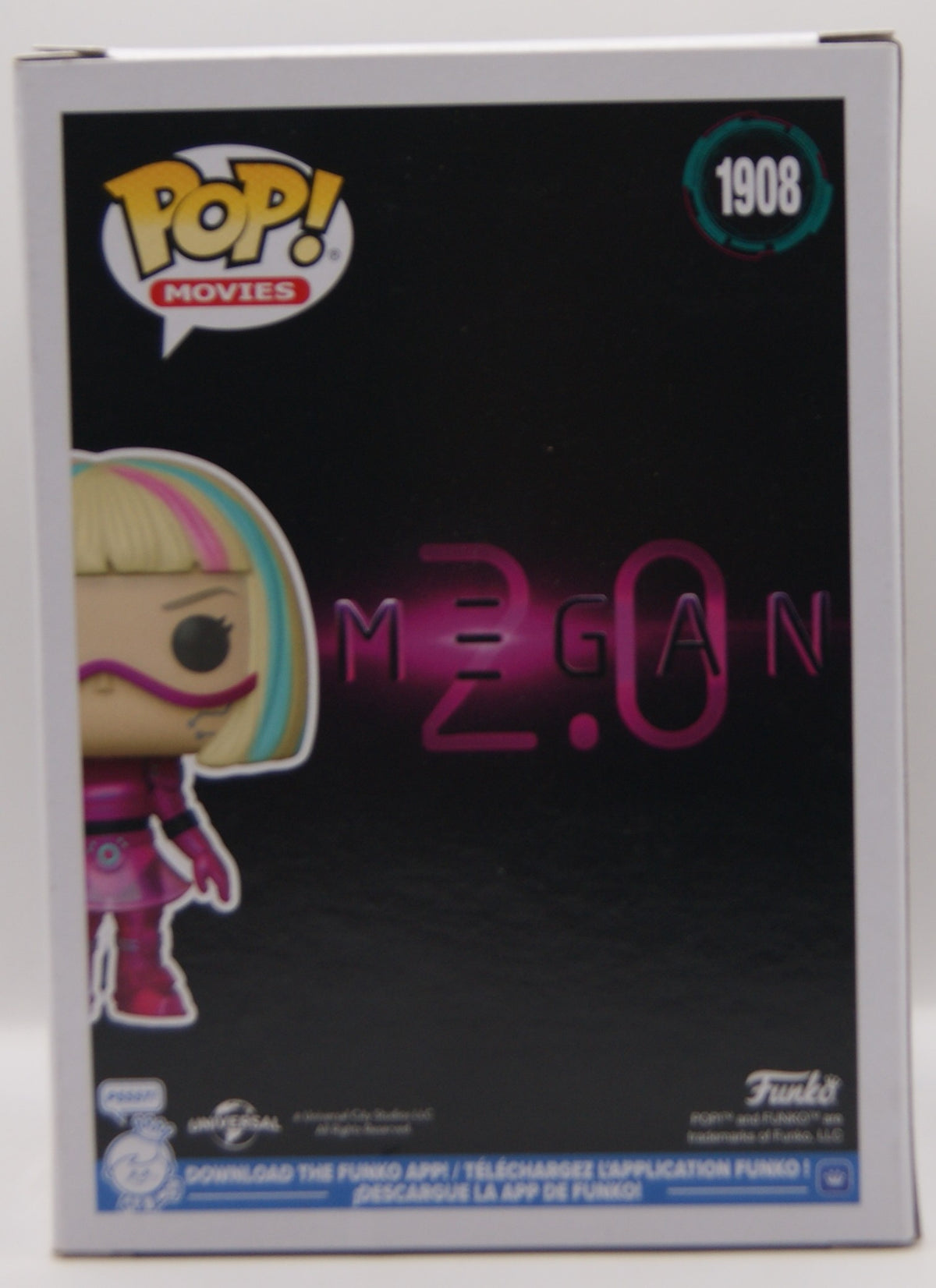 Funko Pop! Movies M3GAN 2.0 M3GAN #1908 Pink Suit Cyberpunk Vinyl Figur OVP