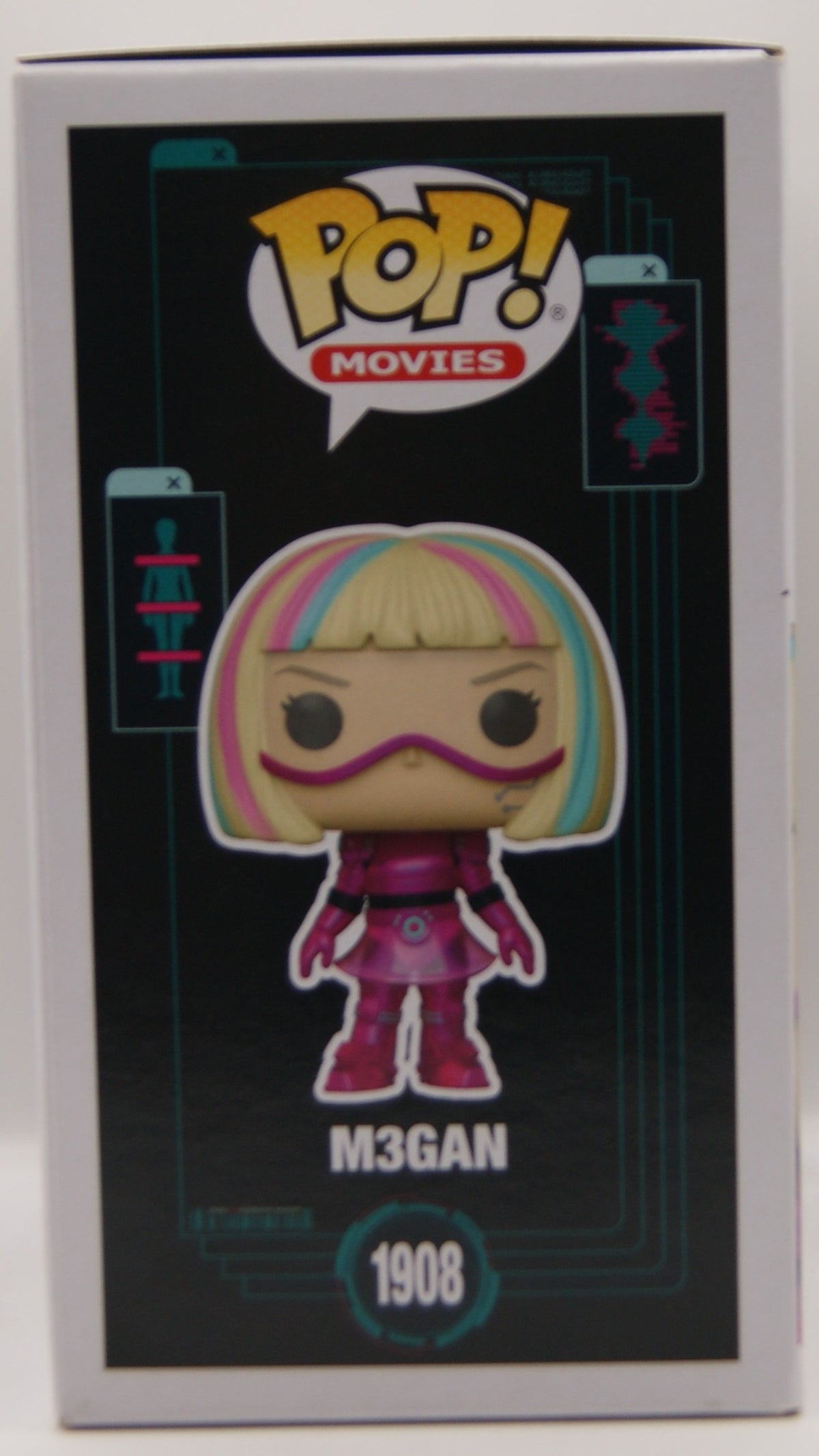 Funko Pop! Movies M3GAN 2.0 M3GAN #1908 Pink Suit Cyberpunk Vinyl Figur OVP