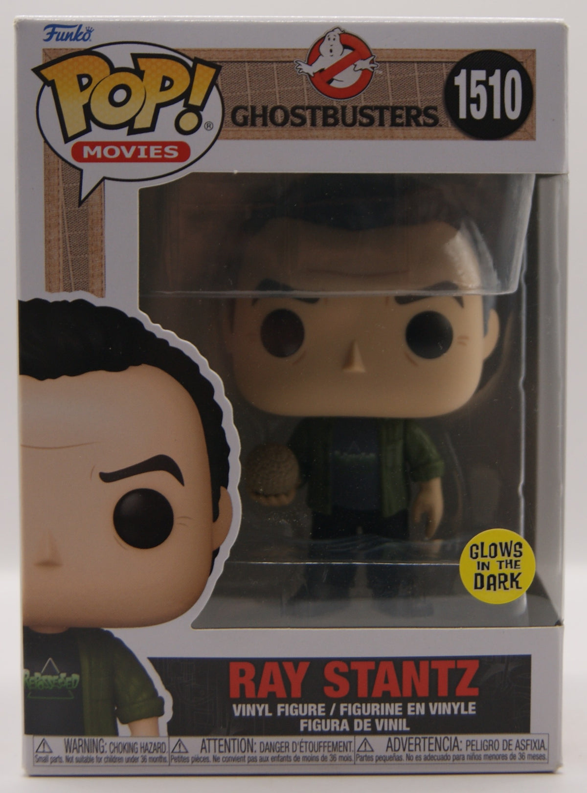 Funko Pop! Movies Ghostbusters Frozen Empire Ray Stantz #1510 Glow in the Dark OVP
