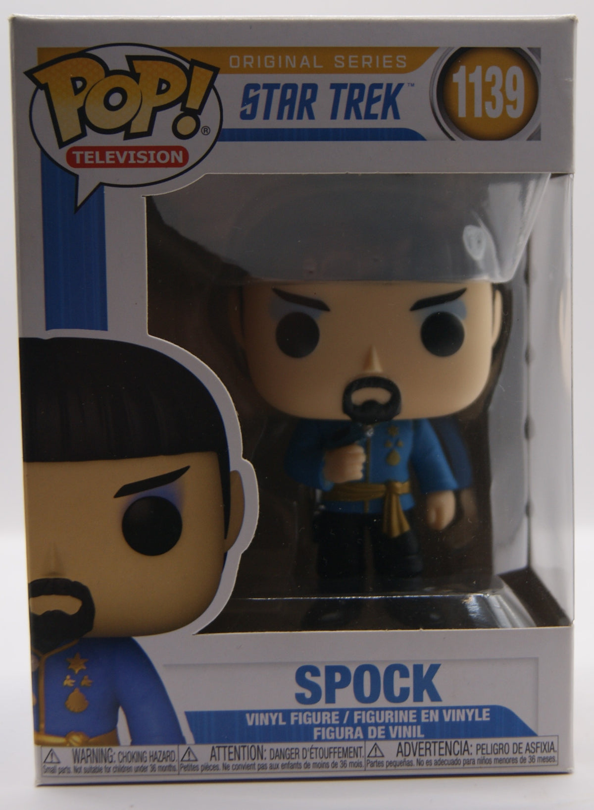 Funko Pop! Television Star Trek Original Series Spock #1139 Mirror Mirror Vinyl Figur OVP