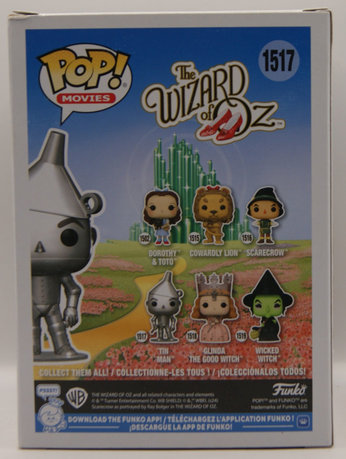 Funko Pop! Movies The Wizard of Oz Tin Man #1517 85th Anniversary Vinyl Figur OVP