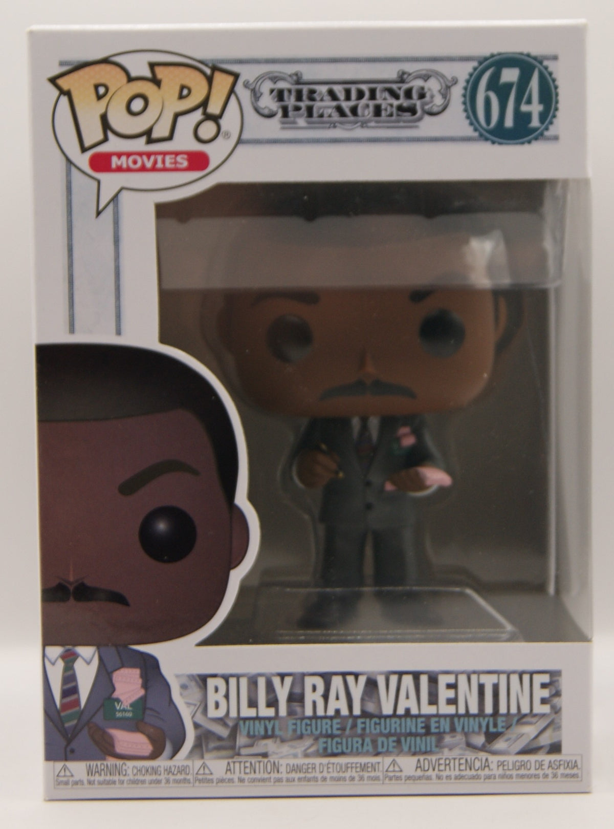 Funko Pop! Movies Die Glücksritter Trading Places Billy Ray Valentine #674 Vinyl Figur OVP