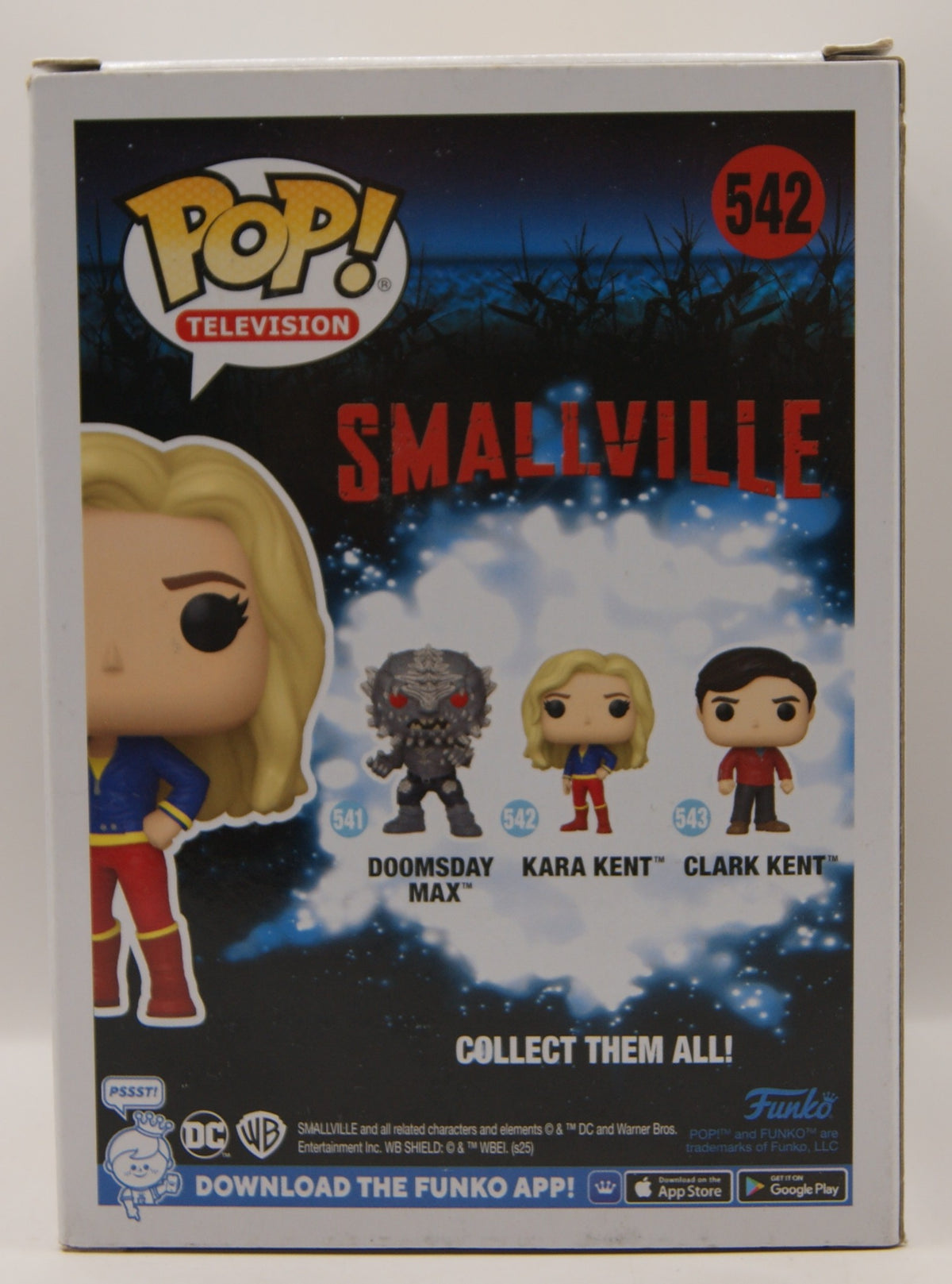 Funko Pop! Television Smallville Kara Kent #542 Supergirl Vinyl Figur OVP