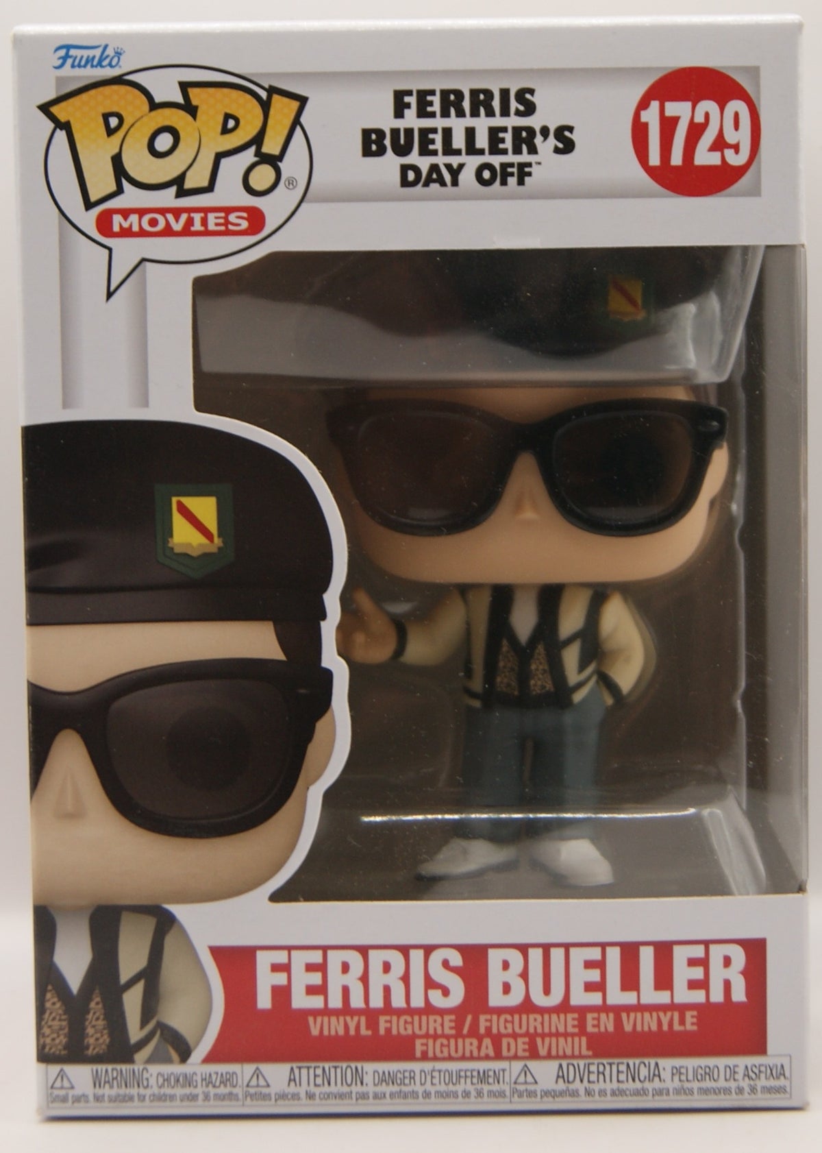 Funko Pop! Movies Ferris Bueller’s Day Off Ferris Bueller #1729 Vinyl Figur OVP