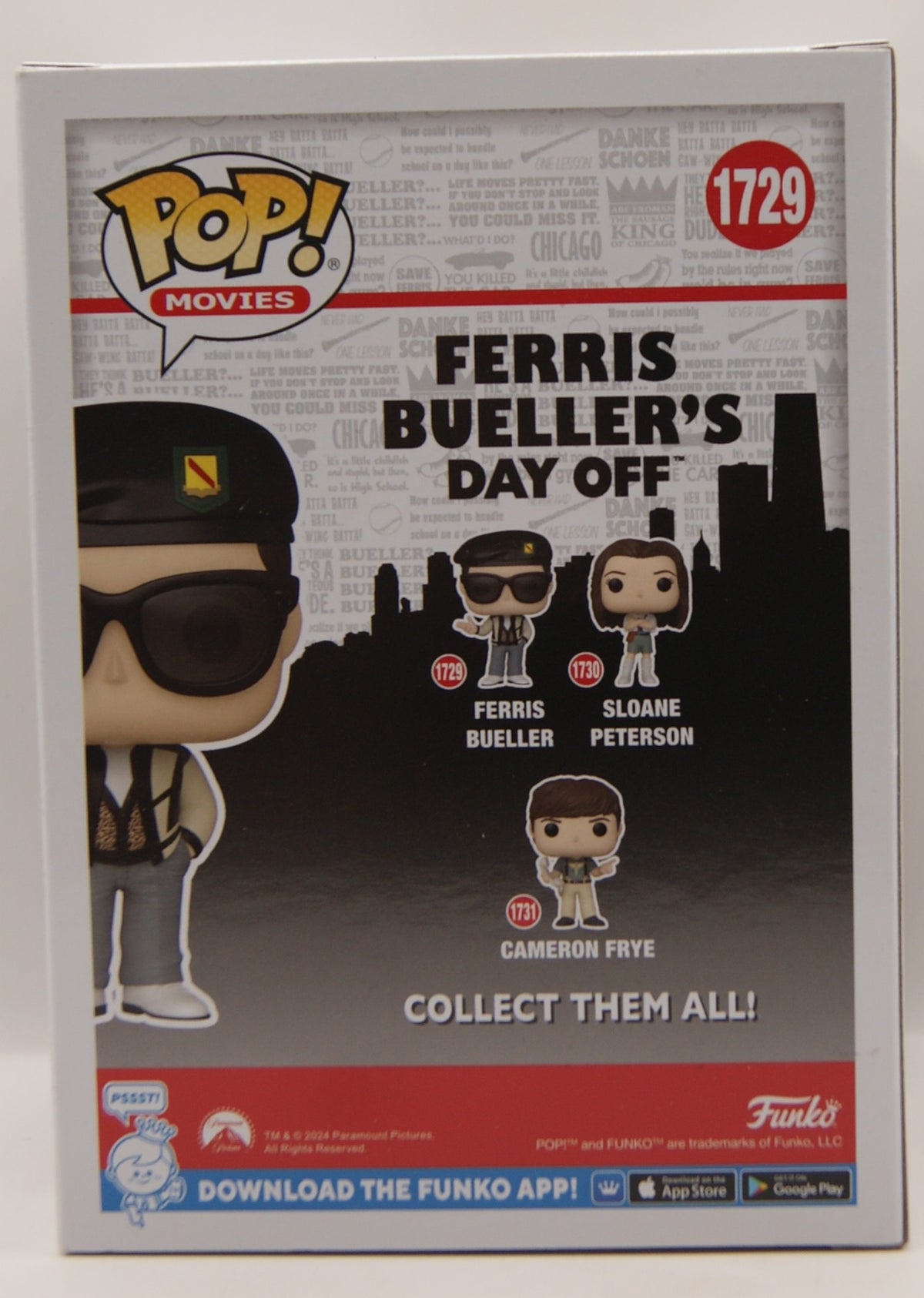 Funko Pop! Movies Ferris Bueller’s Day Off Ferris Bueller #1729 Vinyl Figur OVP