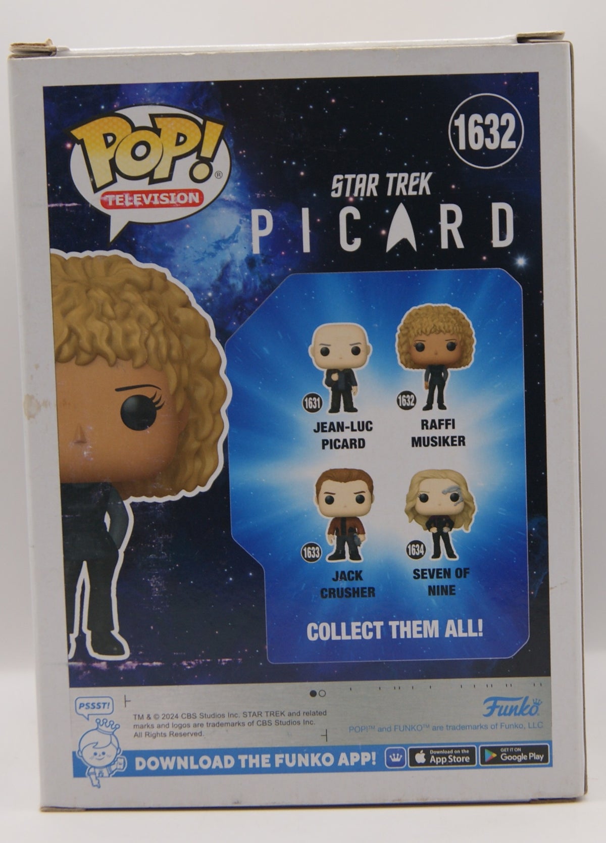 Funko Pop! Television Star Trek Picard Raffi Musiker #1632 Vinyl Figur OVP