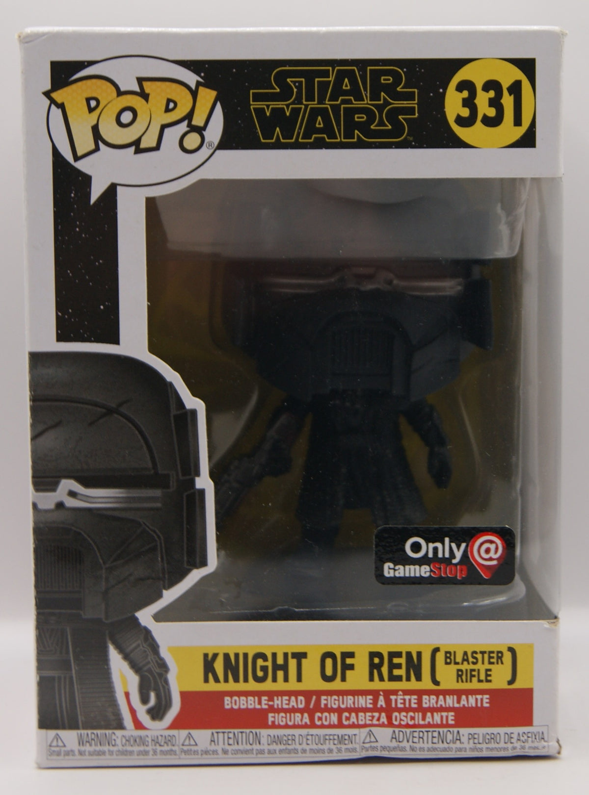 Funko Pop! Star Wars Knight of Ren (Blaster Rifle) #331 GameStop Exclusive Bobble-Head OVP