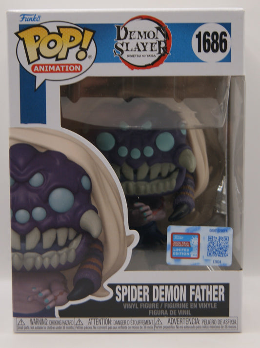 Funko Pop! Animation Demon Slayer Spider Demon Father #1686 2024 Fall Convention Limited Edition OVP