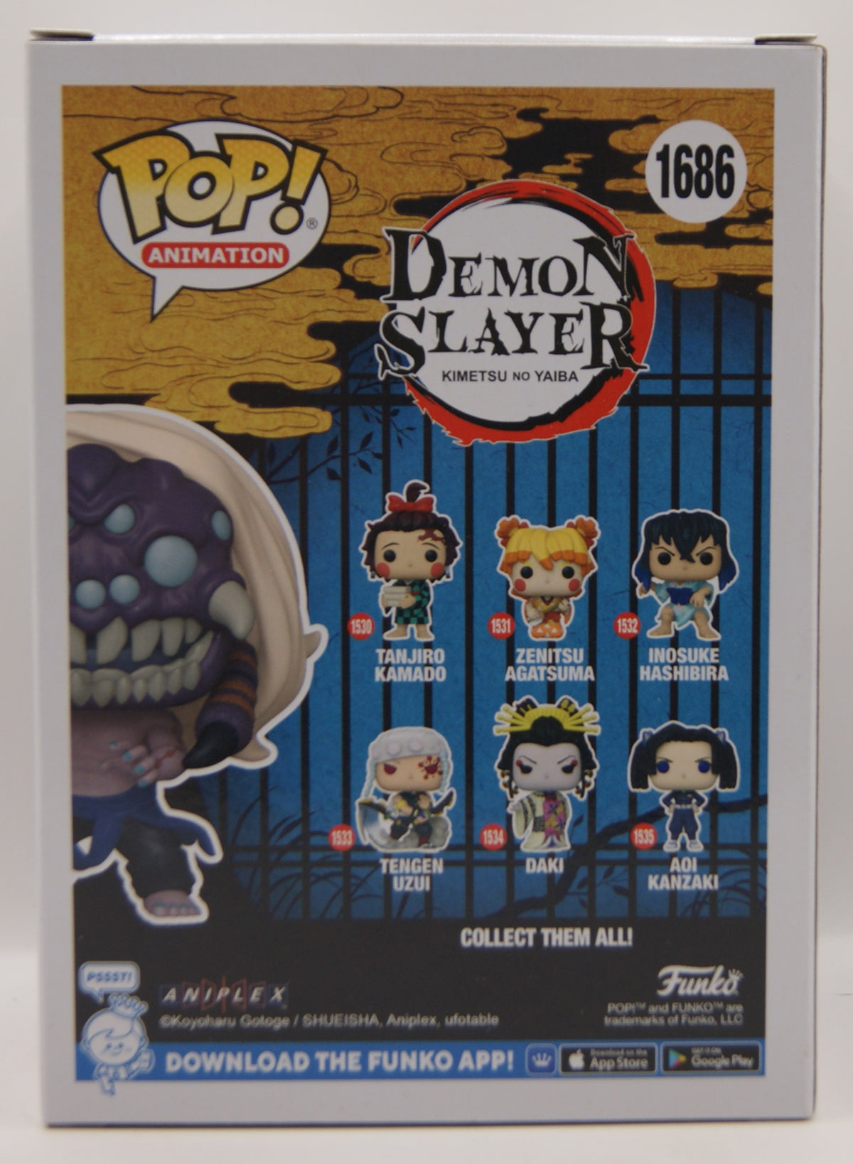 Funko Pop! Animation Demon Slayer Spider Demon Father #1686 2024 Fall Convention Limited Edition OVP